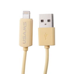 Usamsuline 黃色發光數據線 為蘋果設備增添一抹亮色