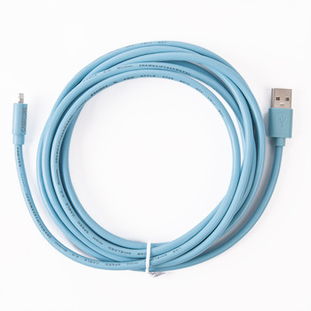 果立方蘋果數(shù)據(jù)線 為iPhone 5/5s及iPad 5設(shè)計的3米天藍(lán)色充電伴侶